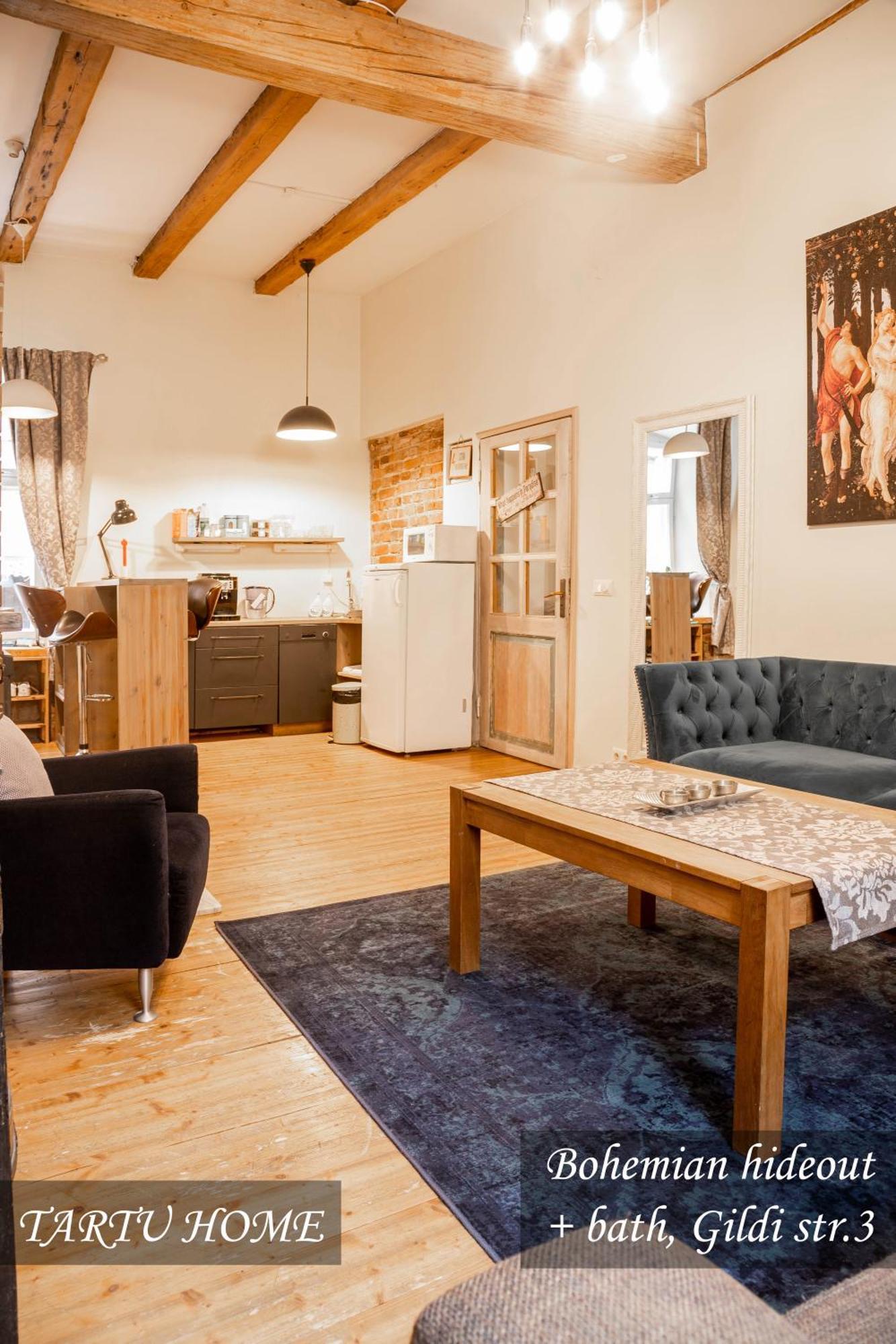 Bohemian Hideout, Old Town, Tartu Home Esterno foto